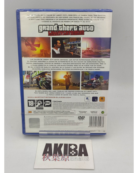 PS2- Grand Theft Auto Liberty City Stories PAL ES