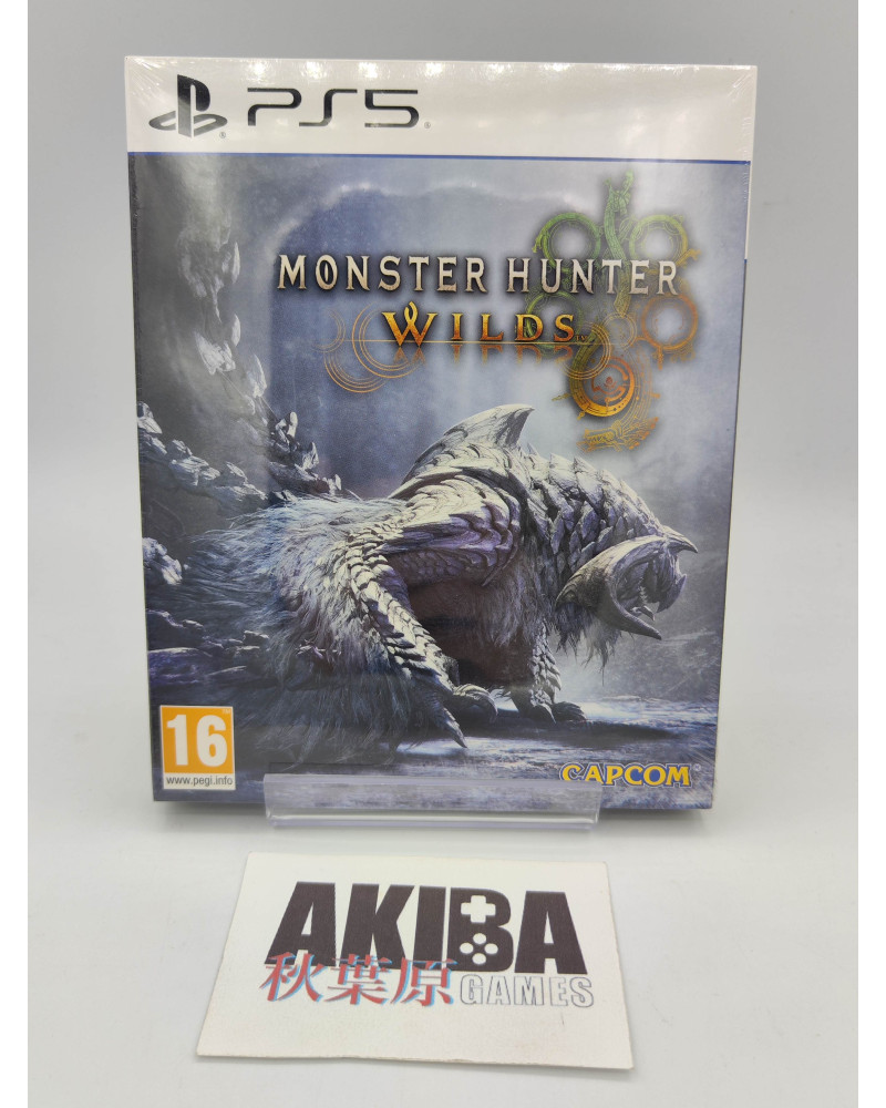 PS5- Monster Hunter Wilds Steelbook