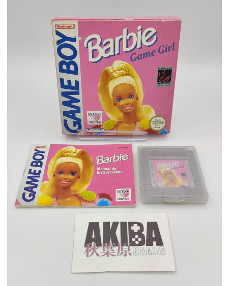 GAMEBOY- Barbie Game Girl PAL ES