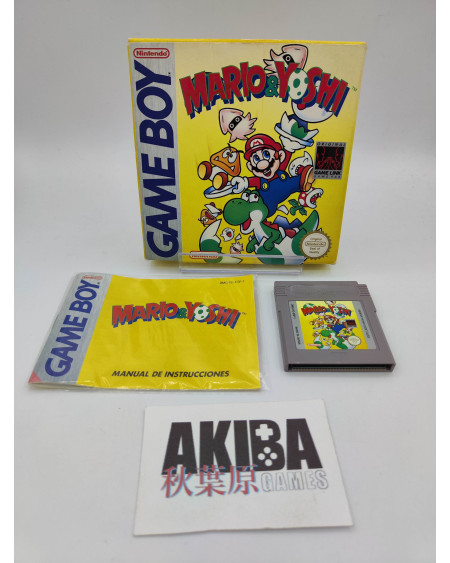 GAMEBOY- Mario & Yoshi PAL ES