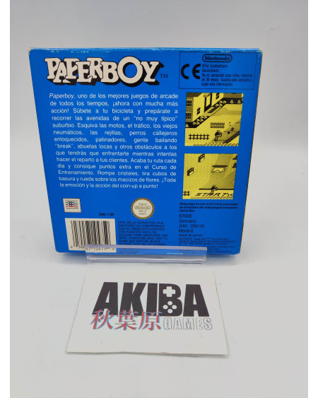 GAMEBOY- Paperboy