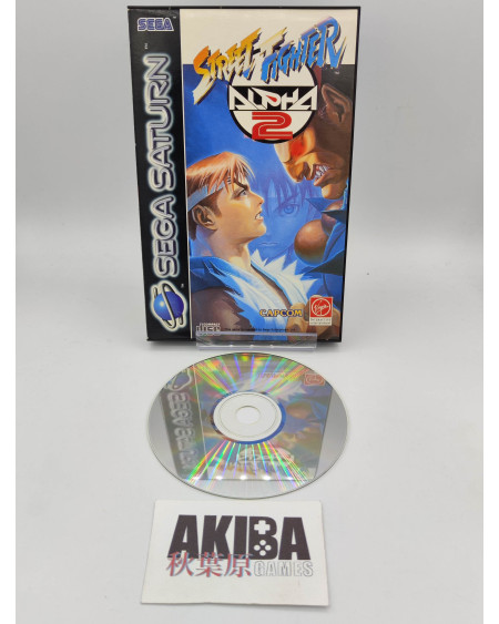 SAT- Street Fighter Alpha 2 PAL ES