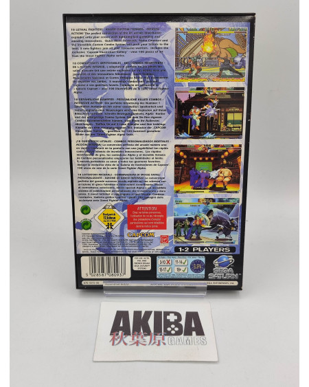 SAT- Street Fighter Alpha 2 PAL ES