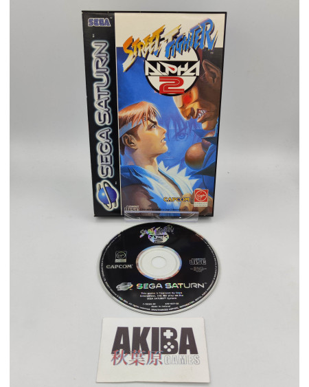 SAT- Street Fighter Alpha 2 PAL ES