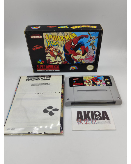SN- Spider-man X-Men Arcade's Revenge PAL ES