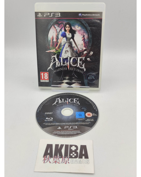 PS3- Alice Madness Returns PAL ES