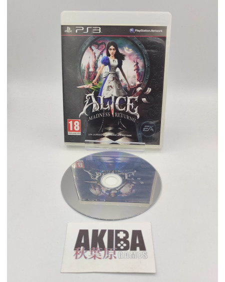 PS3- Alice Madness Returns PAL ES