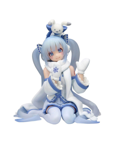 Hatsune Miku Estatua PVC Noodle Stopper Snow Miku Sky Town 10th Ver. 10 cm