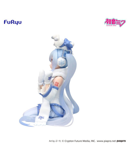Hatsune Miku Estatua PVC Noodle Stopper Snow Miku Sky Town 10th Ver. 10 cm