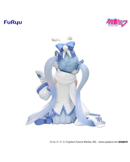 Hatsune Miku Estatua PVC Noodle Stopper Snow Miku Sky Town 10th Ver. 10 cm