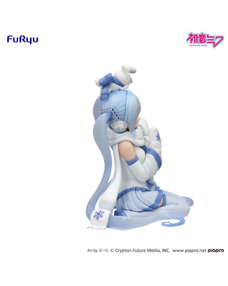 Hatsune Miku Estatua PVC Noodle Stopper Snow Miku Sky Town 10th Ver. 10 cm