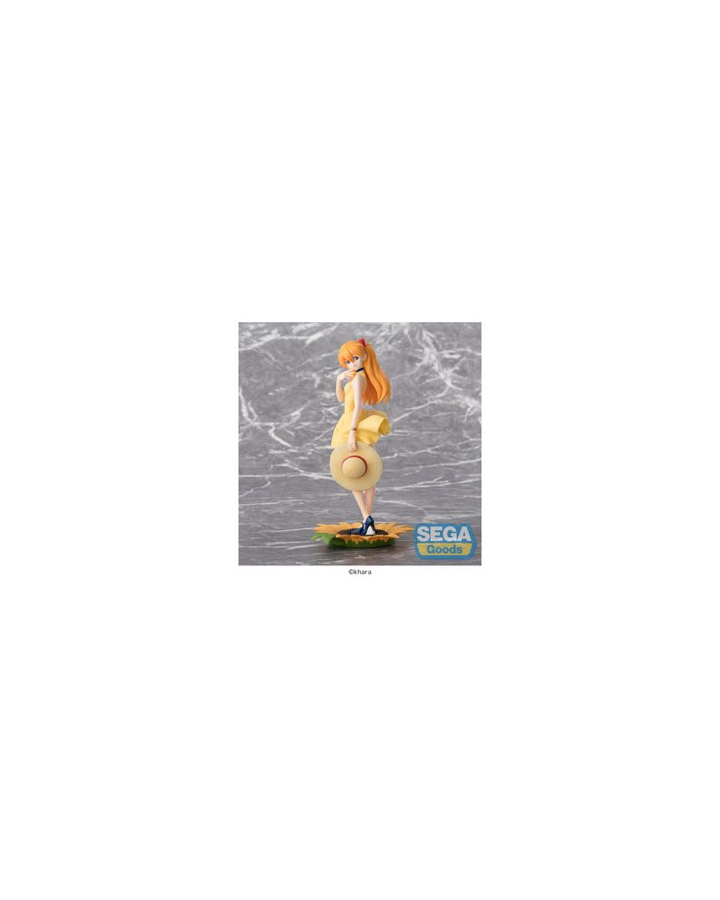 ASUKA SUMMER DRESS VERSION 2 FIGURA 24 CM NEON GENESIS EVANGELION LUMINASTA