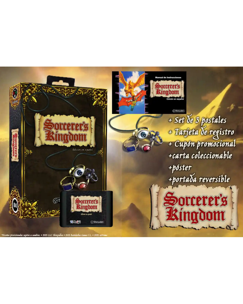 Sorcerer’s Kingdom Mega Drive Español (Shinyuden)