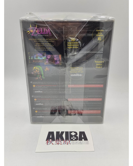 CONSOLA - New 3DS XL Zelda Majora's Mask + Figura