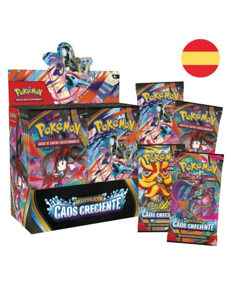 Sobre Pokémon Megaevolución Caos Creciente