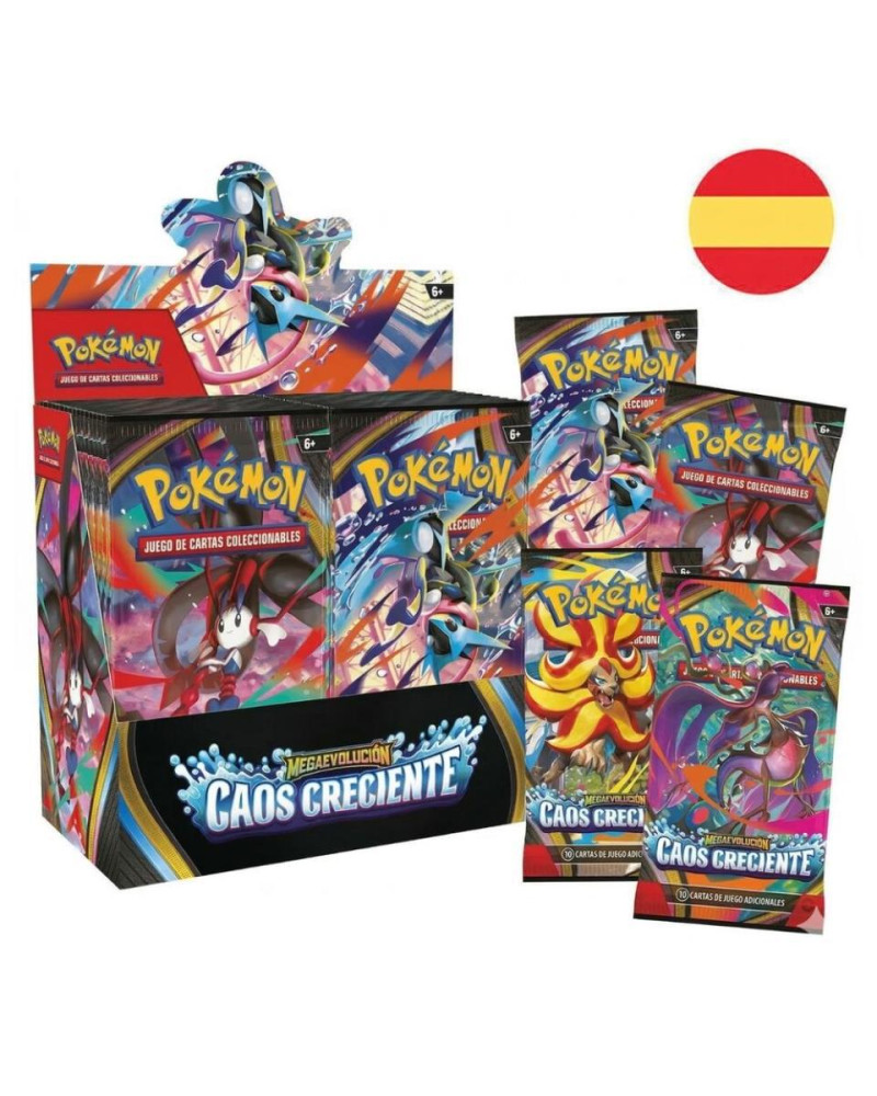 Sobre Pokémon Megaevolución Caos Creciente