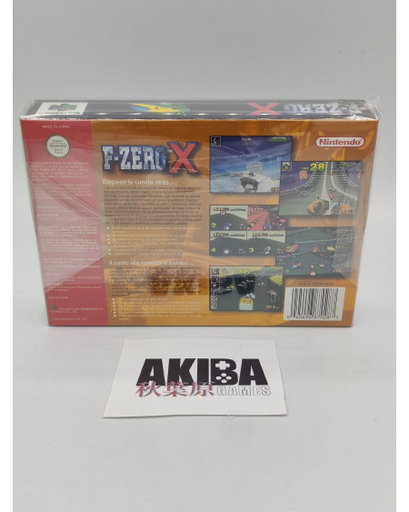 N64- F-Zero X PAL ES
