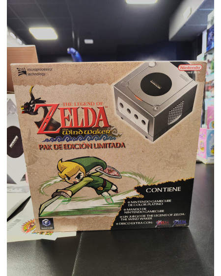 CON- Game Cube Zelda Windwaker Pak Ed. Limitada