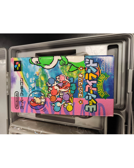 CON- Maletín Super Famicom + Yoshi's Island