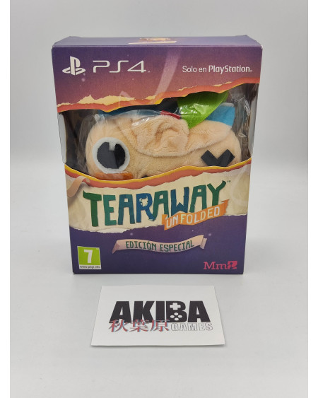 PS4- Tearaway Unfolded Ed. Especial PAL ES