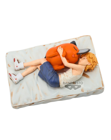 Figura Denji & Pochita Break Time Chainsaw Man 14cm