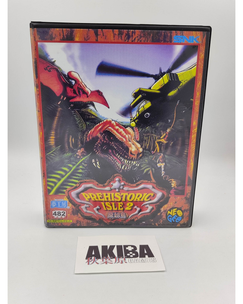 MVS Prehistoric Isle 2 Holografica + Caja decorati