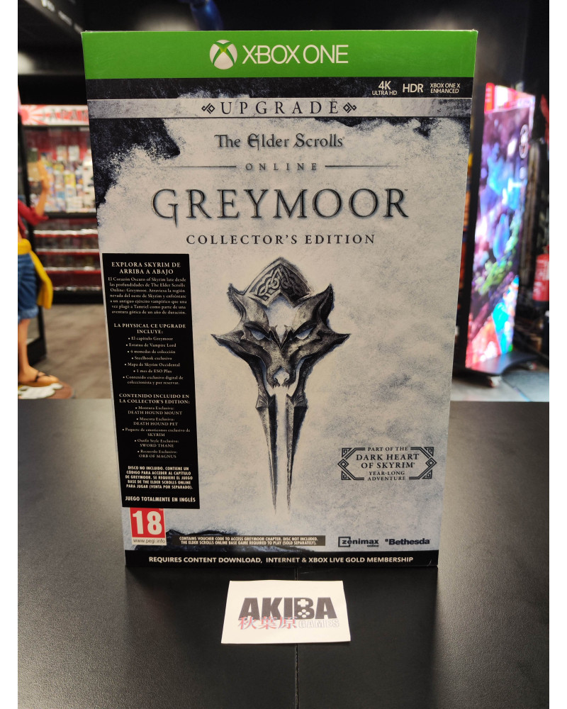 XBO - Elder Scrolls Greymoor Collector Ed. PAL ES