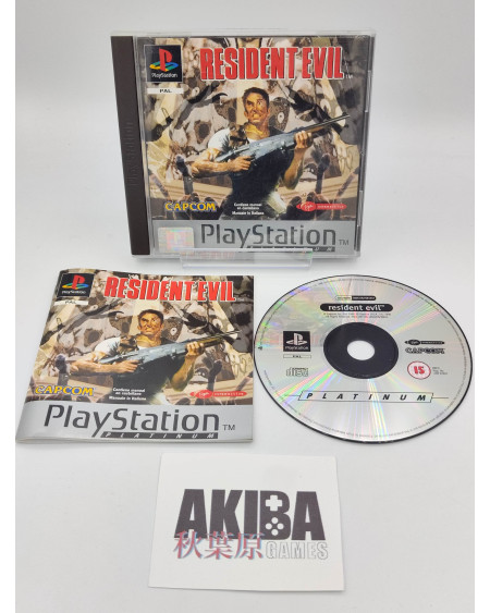 PS1 - Resident Evil Platinum PAL ES