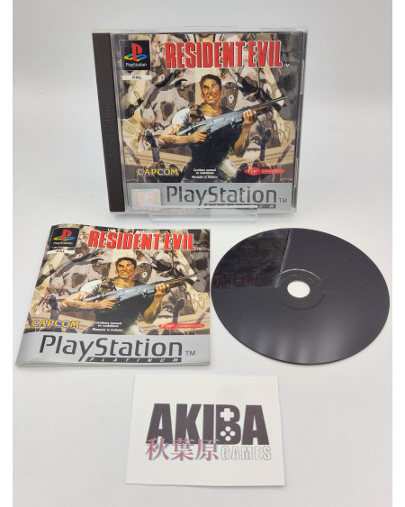PS1 - Resident Evil Platinum PAL ES