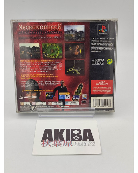PS1 - Necronomicon El alba de las tinieblas PAL ES