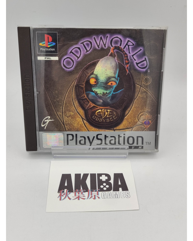 PS1- Oddworld Platino