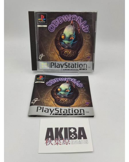 PS1- Oddworld Platino