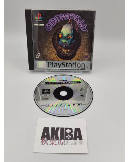 PS1- Oddworld Platino