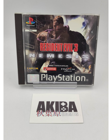 PS1- Resident Evil 3 Nemesis