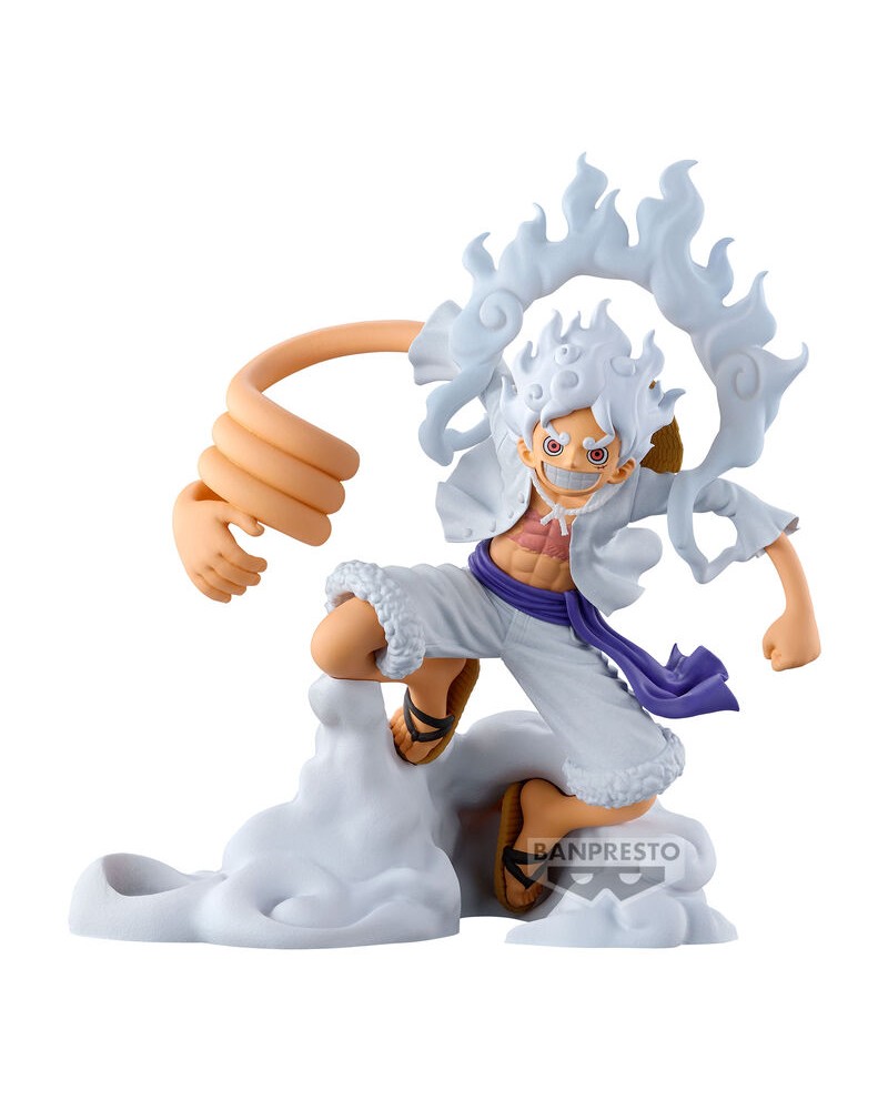 Figura Monkey D  Luffy Gear 5 One Piece 10cm