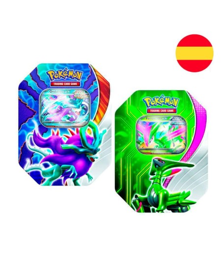 Lata juego cartas coleccionables SV6 Pokemon Españ