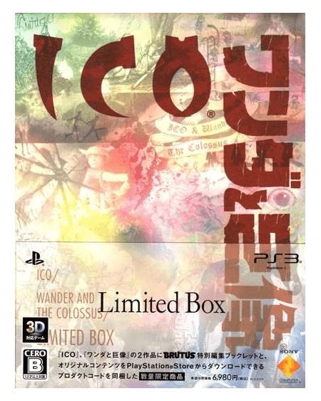 JPS3 - ICO / Shadow of the Colossus - Limited Box