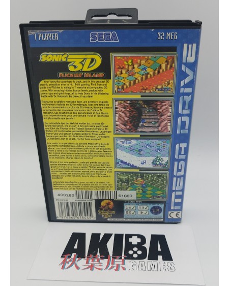 Mega Drive - Sonic 3D