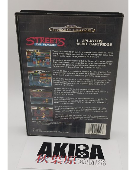 Mega Drive - Street of Rage