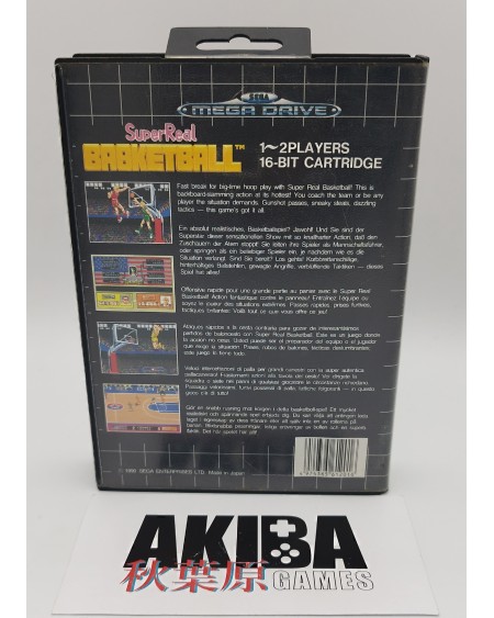 Mega Drive - Super Real Basketball