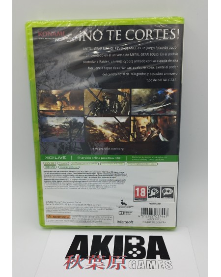 Xbox 360 - Metal Gear Rising Revengeance