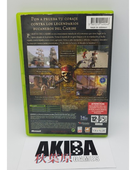 Xbox - Piratas del Caribe
