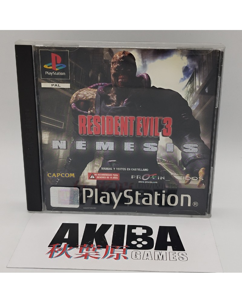 Compra On-line | PS1 - Resident Evil 3 Nemesis (PAL ESP)