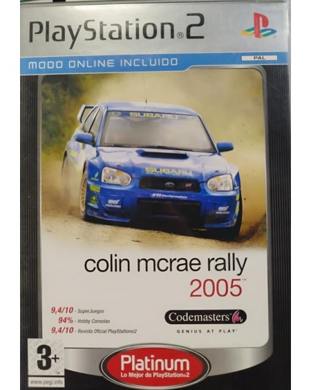 PS2 - Colin mcrae Rally 2005 platinum  PAL