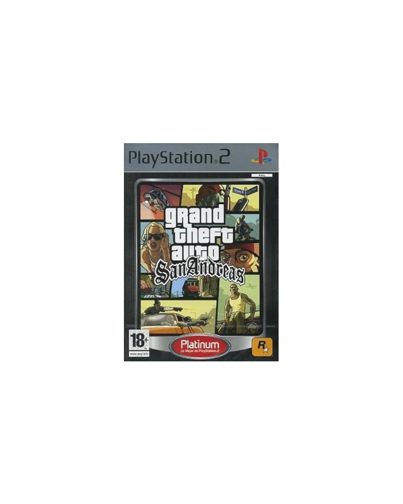 PS2 - Grand theft auto San andreas platinum PAL