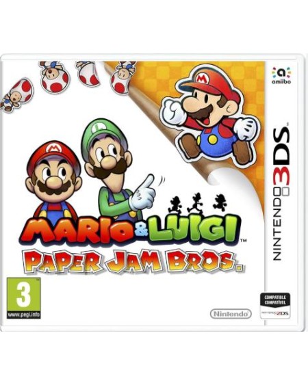 3DS - Mario y Luigi Paper Jam Bros PAL