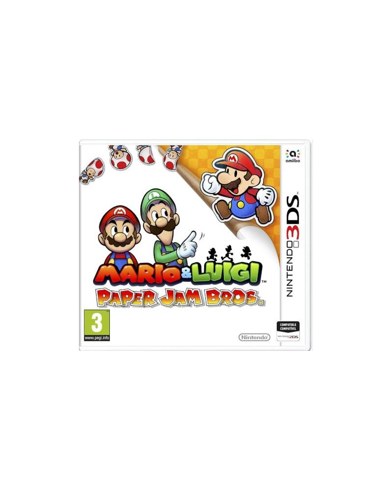 3DS - Mario y Luigi Paper Jam Bros PAL