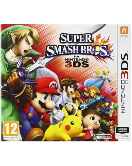 3DS - Smash Bros 3ds PAL