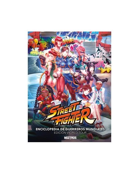 STREET FIGHTER ENCICLOPEDIA DE GUERREROS MUNDIALES