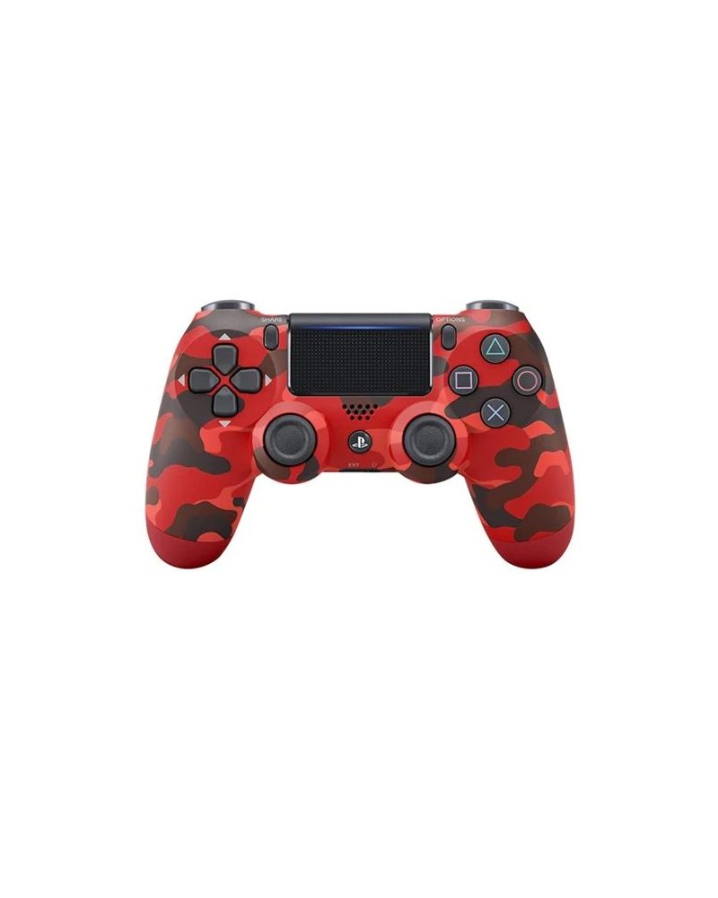 Mando DualShock PS4 Rojo Camuflaje V2